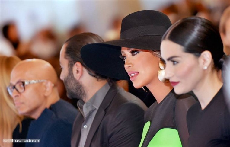 Maya Diab at Vogue Fashion Dubai Experience 2014
